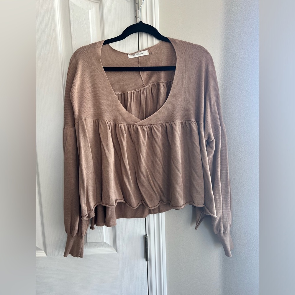 Mustard seed crop top